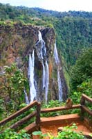 я и водопад